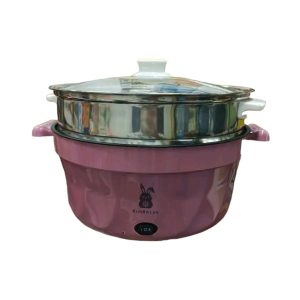 Pink Colour Cooking Pot 4.5 Litre