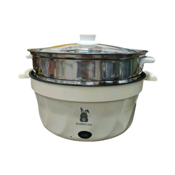 White Colour Cooking Pot 4.5 Litre